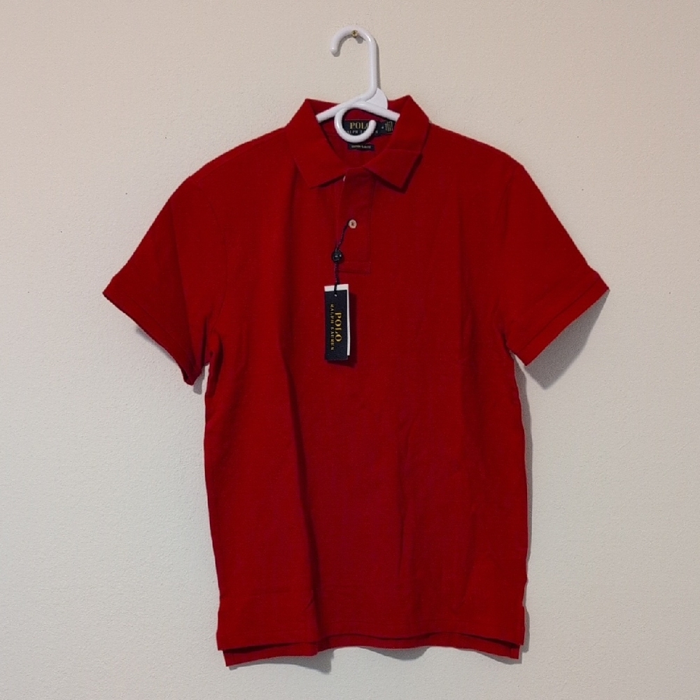 Ralph Lauren Vibrant Red Polo Shirt